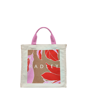 Radley Floral Frame Natural Small Open Top Grab